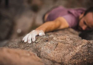 bouldering - rock climbing